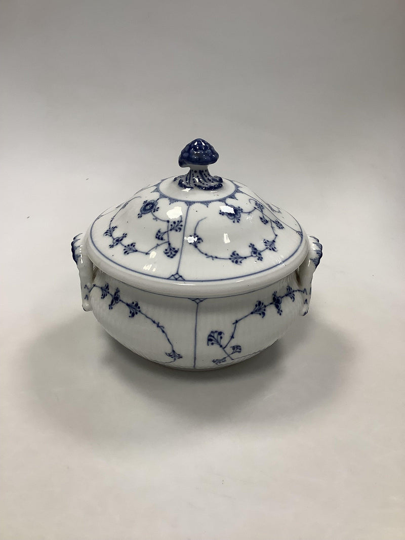 Royal Copenhagen Musselmalet Riflet Rundt Terrin No 221 - Danam Antik