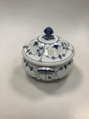 Royal Copenhagen Musselmalet Riflet Rundt Terrin No 221 - Danam Antik