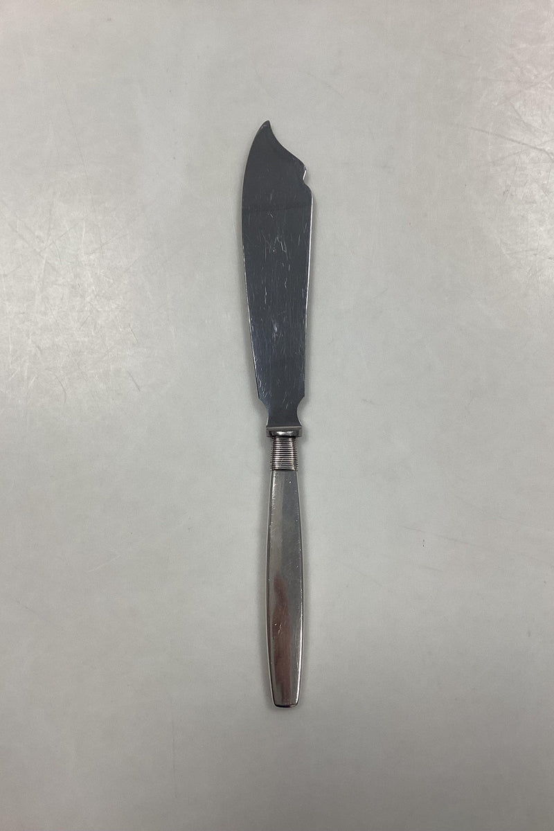Hingelberg No. 18 Sterling Sølv Lagkagekniv - Danam Antik