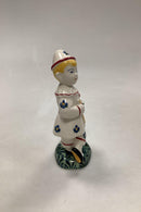 Aluminia Børnehjælpsdag Figur Bajads 1951 - Danam Antik