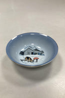 Bing og Grøndahl Harald Wiberg Julestel Skål No 574 - Danam Antik