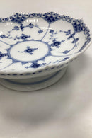 Royal Copenhagen Musselmalet Halvblonde Skål på fod No 511 - Danam Antik