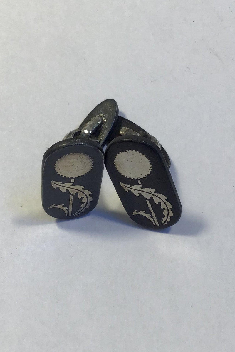 Georg Jensen Jern/Sølv Manchetknapper No 5007 - Danam Antik