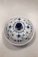 Royal Copenhagen Antik Musselmalet Riflet Rund Lågskål - Danam Antik