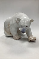 Bing og Grøndahl Figur Isbjørn No 1857 - Danam Antik