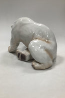 Bing og Grøndahl Figur Isbjørn No 1857 - Danam Antik