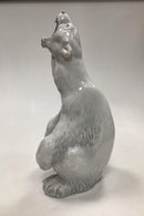 Royal Copenhagen Figur af brølende isbjørn No 502 - Danam Antik