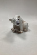 Bing og Grøndahl Figur af Isbjørn No 1629 - Danam Antik