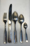 Hans Hansen Arvesølv No. 2 Sterling Sølv/Sølv Bestiksæt til 12 pers.(60 dele) - Danam Antik