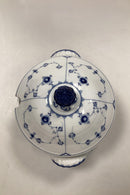 Bing og Grøndahl Blålmalet Riflet Terrin - Danam Antik