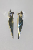 Georg Jensen Sterling Sølv Øreringe(skruer) No 128A Nanna Ditzel - Danam Antik