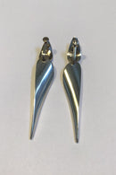 Georg Jensen Sterling Sølv Øreringe(skruer) No 128A Nanna Ditzel - Danam Antik