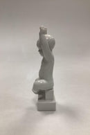 Bing og Grøndahl Blanc de Chine Figur "Så stor" No. 2229 - Danam Antik