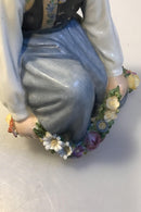 Royal Copenhagen Overglasur Figur Amager Dreng nr. 12414 - Danam Antik