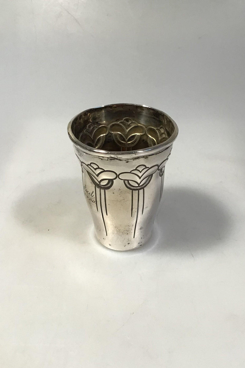 Dansk Sølvbæger/Vase (1912) DTA (Dansk Arbejde) - Danam Antik