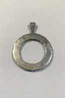 Georg Jensen Sterling Sølv Vedhæng No. 301 S. Bernadotte - Danam Antik