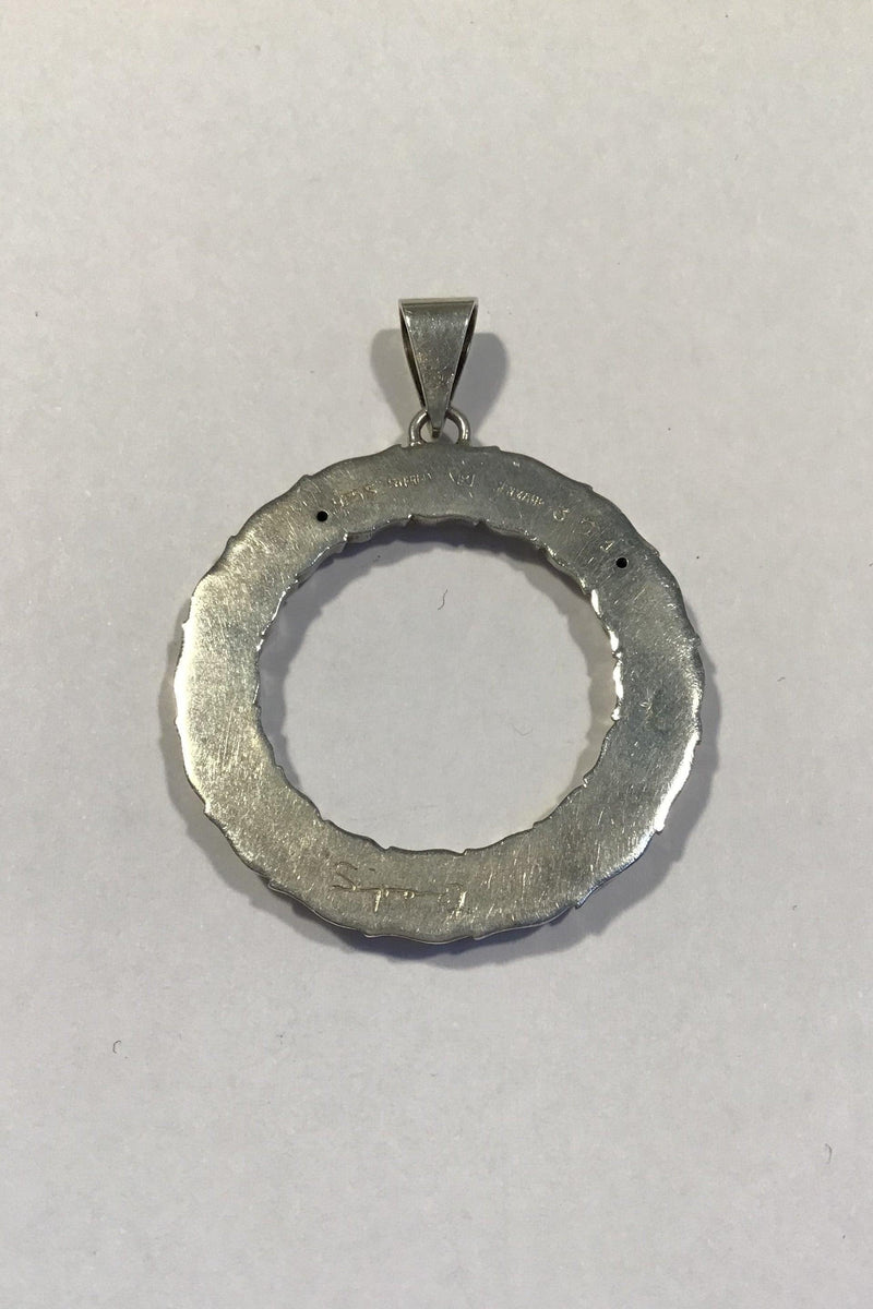 Georg Jensen Sterling Sølv Vedhæng No. 301 S. Bernadotte - Danam Antik