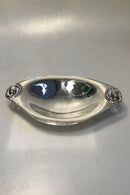 Georg Jensen Sterling Sølv Magnolia No 2 Brødbakke - Danam Antik