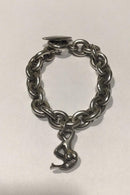 Georg Jensen Sterling Sølv Armlænke No 140 A - Danam Antik