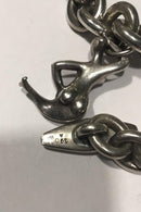 Georg Jensen Sterling Sølv Armlænke No 140 A - Danam Antik