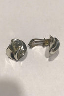 Georg Jensen Sterling Sølv Øreringe (Clips) - Danam Antik