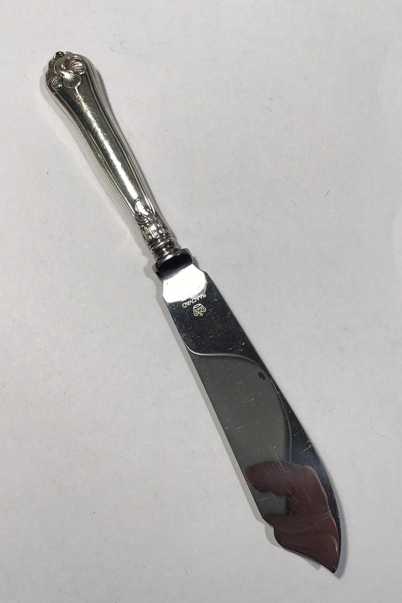 Cohr Sølv/Stål Saksisk Lagkagekniv - Danam Antik