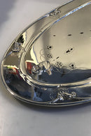 Georg Jensen Sterling Sølv Fiskefad med fiskerist No. 230A - Danam Antik