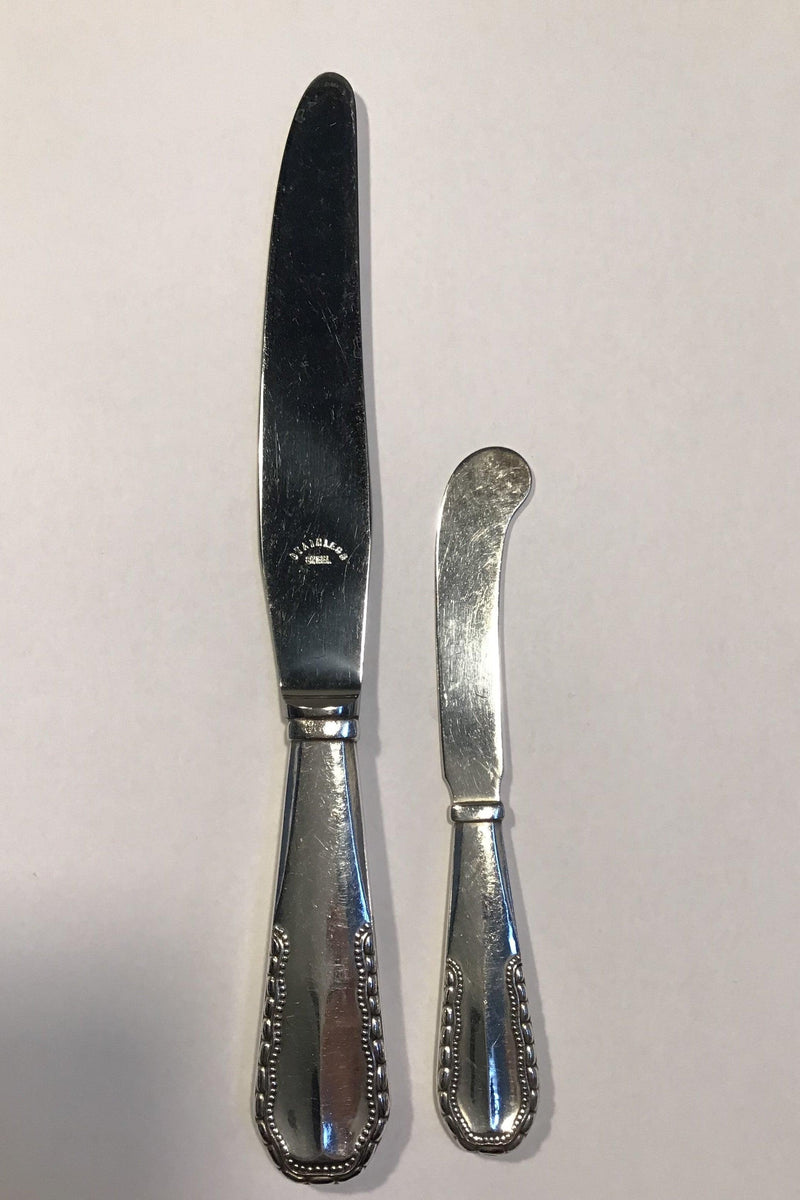 Georg Jensen Sterling Sølv Nordisk Bestik Sæt (12 pers / 108 dele) - Danam Antik