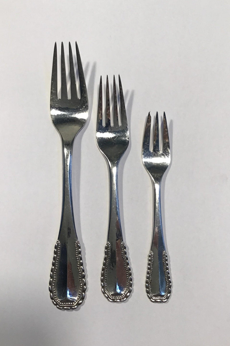 Georg Jensen Sterling Sølv Nordisk Bestik Sæt (12 pers / 108 dele) - Danam Antik