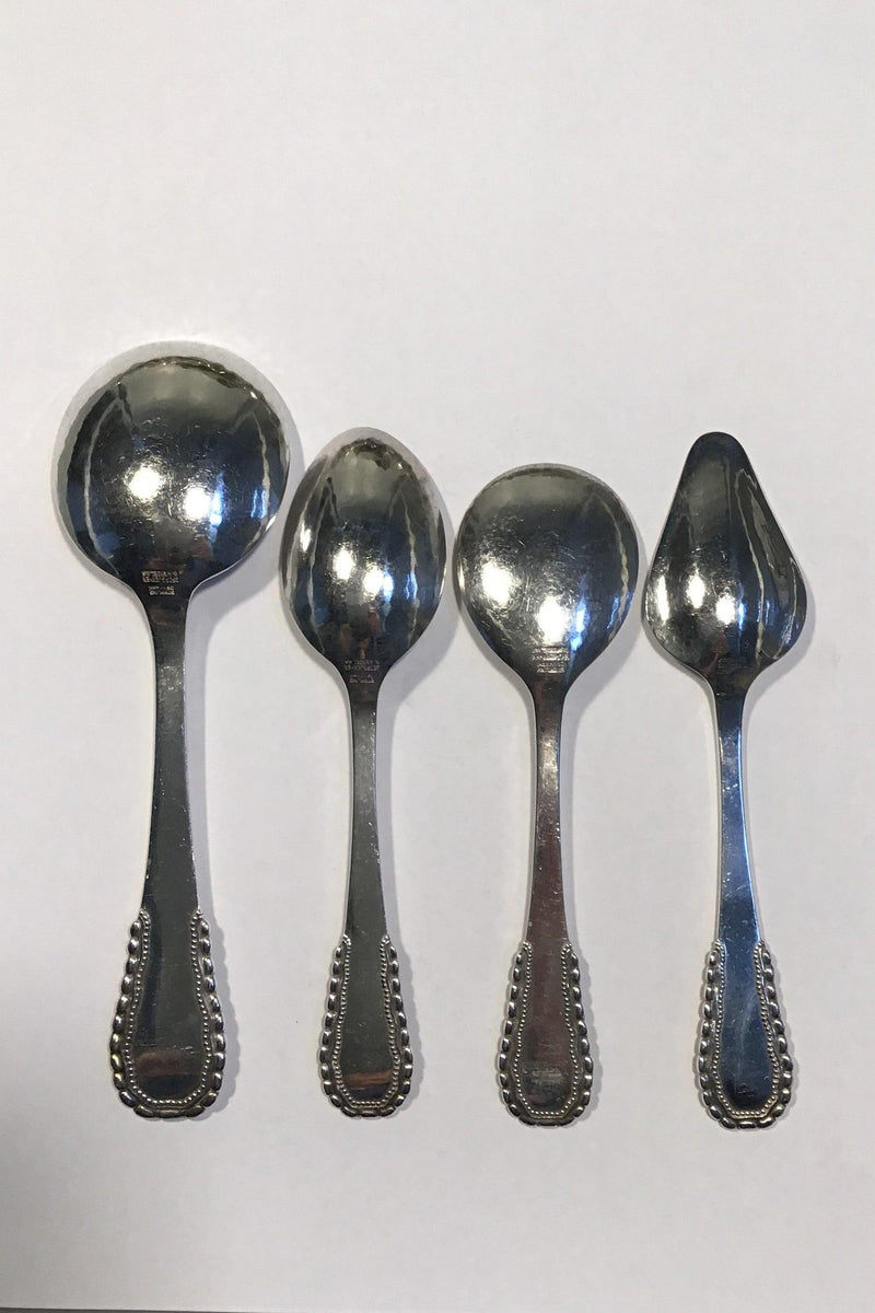 Georg Jensen Sterling Sølv Nordisk Bestik Sæt (12 pers / 108 dele) - Danam Antik