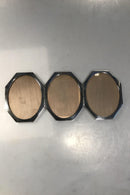 A. Michelsen Sølv Tre-fløjet 8-kantet Billedramme (1923) - Danam Antik