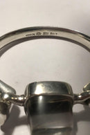 Georg Jensen Sterling Sølv Armring No 207 med Rutil Quartz Torun - Danam Antik