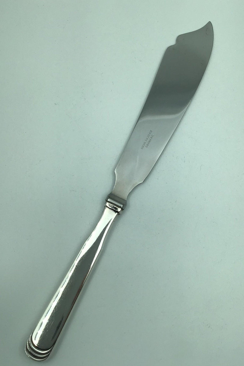 Hans Hansen Sterling Sølv Arvesølv No. 15 Lagkagekniv - Danam Antik