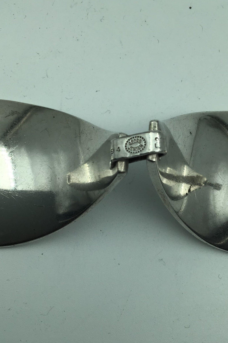 Georg Jensen Sterling Sølv Armlænke No 294 - Danam Antik