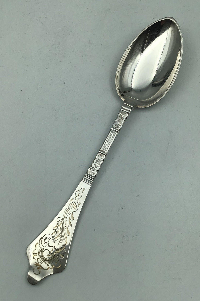 Horsens Sølv Antik Sølv Dessertske - Danam Antik