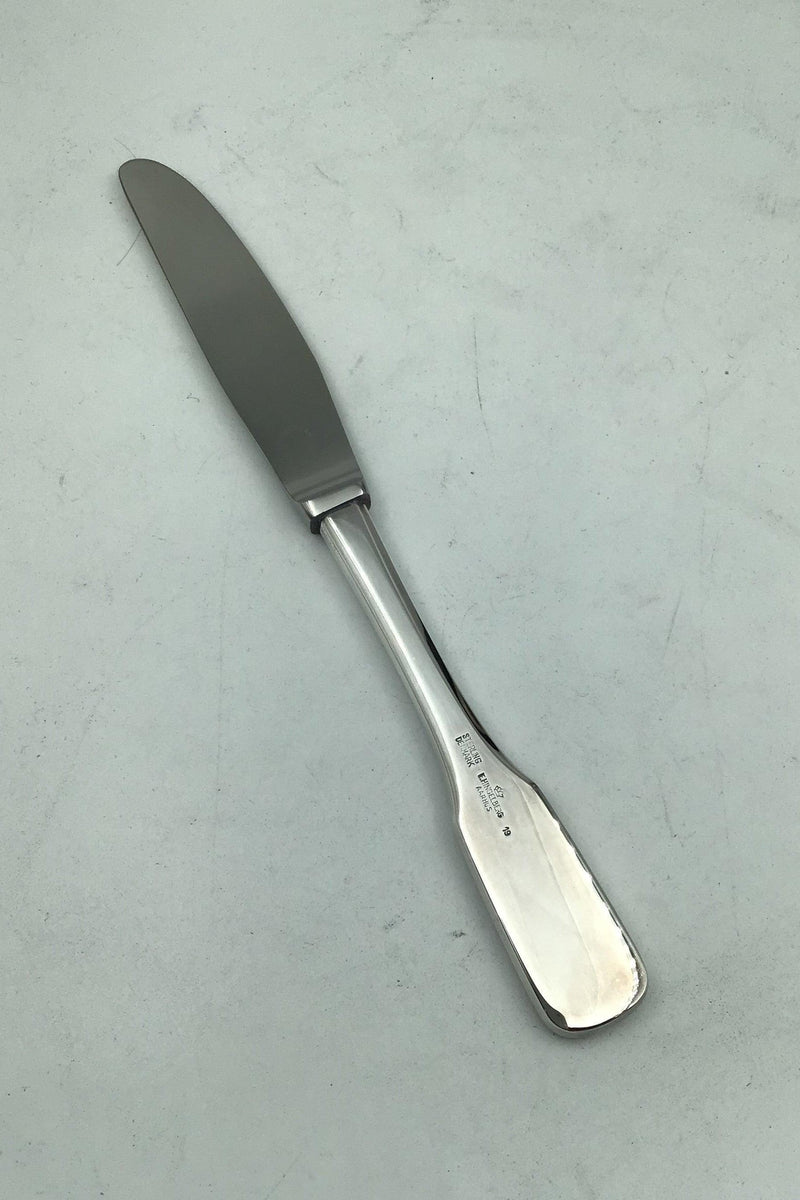 Hingelberg No. 19 Sterling Sølv Frokostkniv - Danam Antik