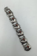 Georg Jensen Sterling Sølv Armlænke No. 19 Koral - Danam Antik