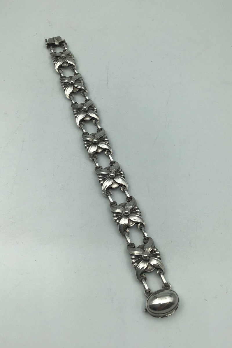 Georg Jensen Sterling Sølv Armlænke No. 37 (1915-1930) - Danam Antik