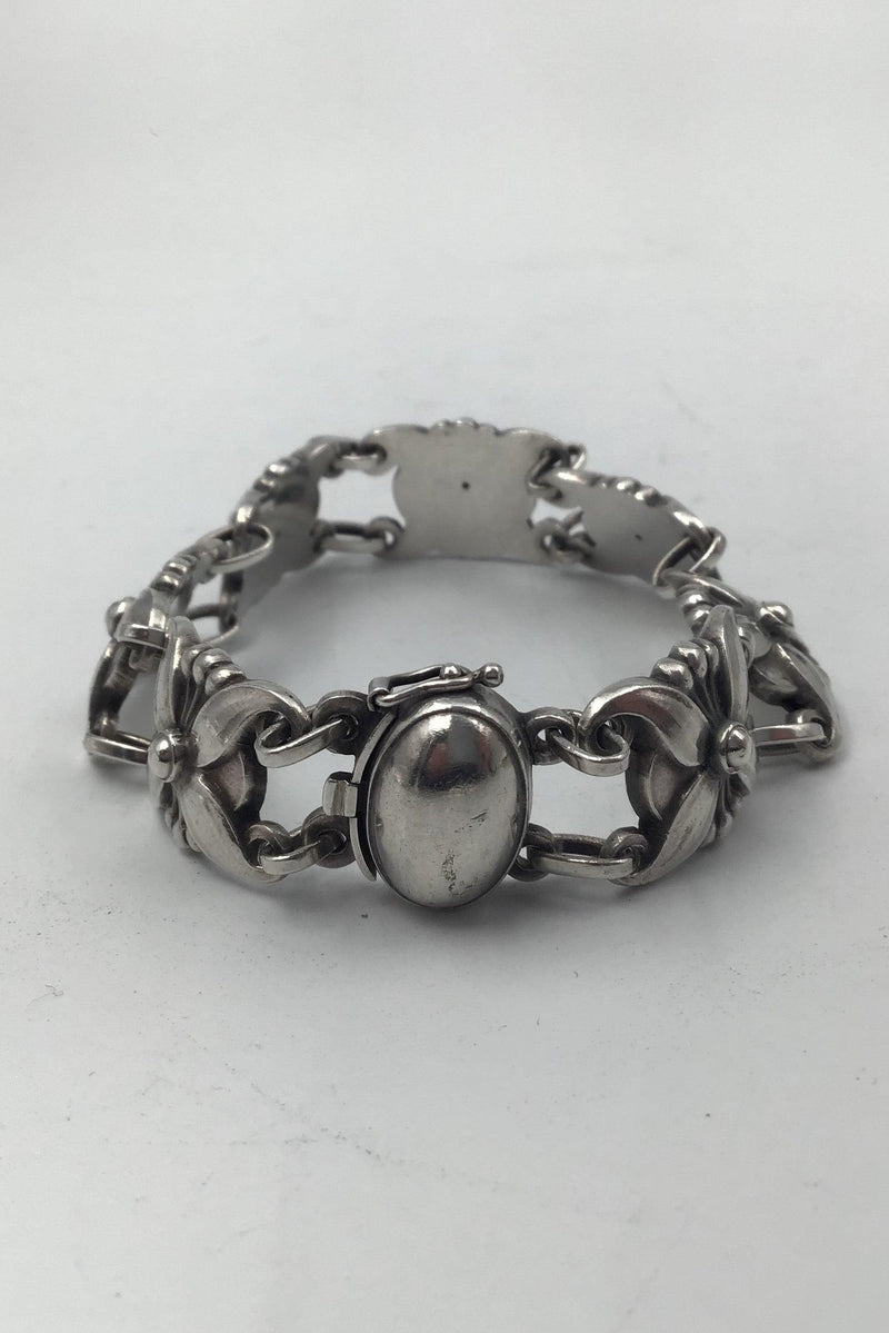 Georg Jensen Sterling Sølv Armlænke No. 37 (1915-1930) - Danam Antik