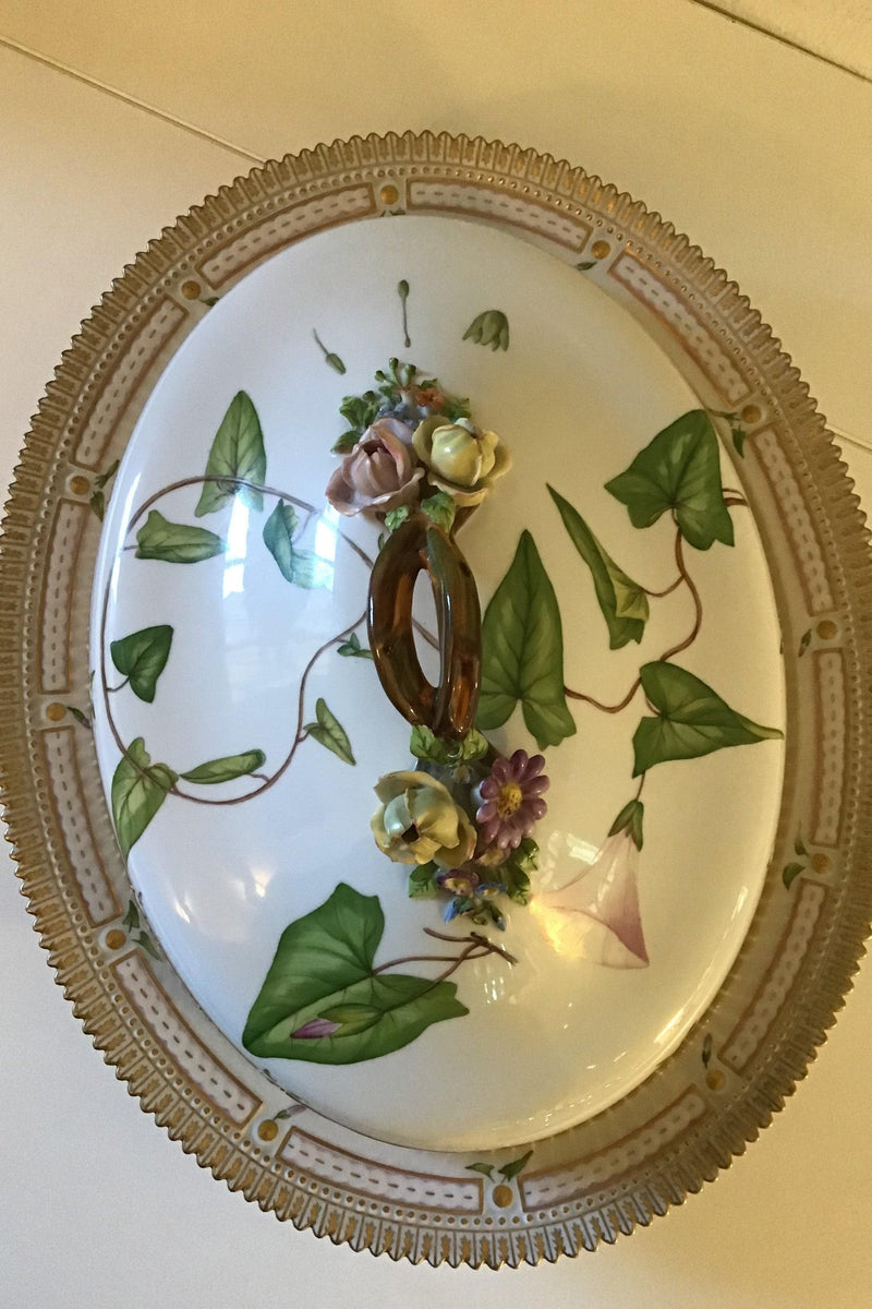 Royal Copenhagen Flora Danica Lågfad No 20/3567 Ovalt - Danam Antik