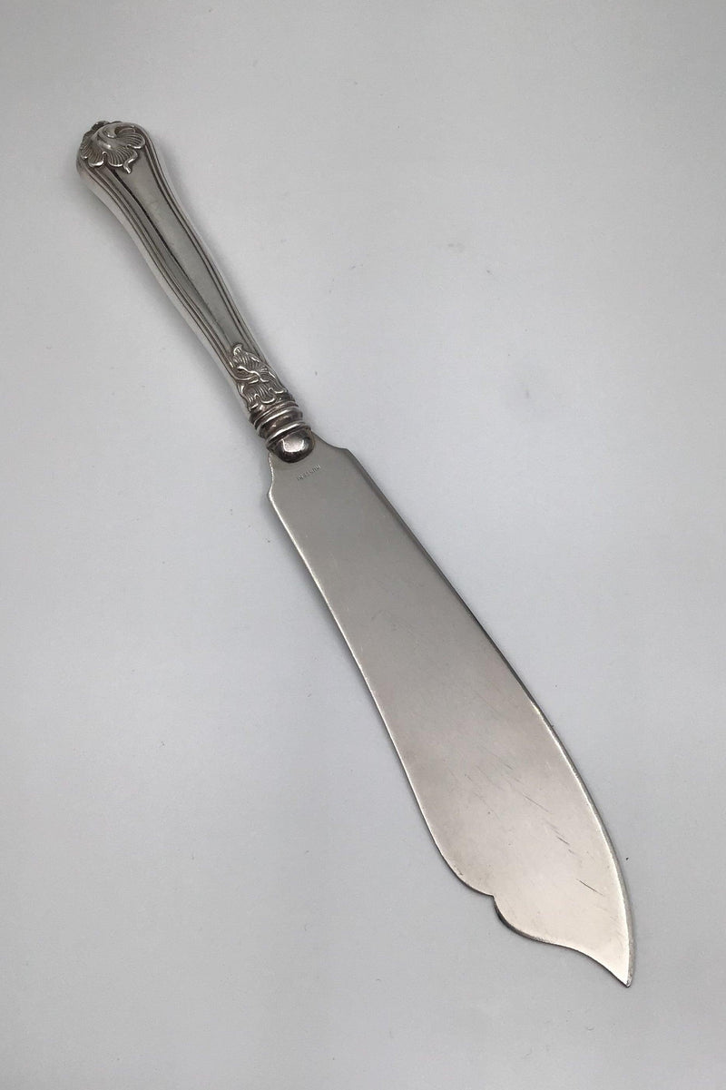 Cohr Sølv/Stål Saksisk Lagkagekniv - Danam Antik