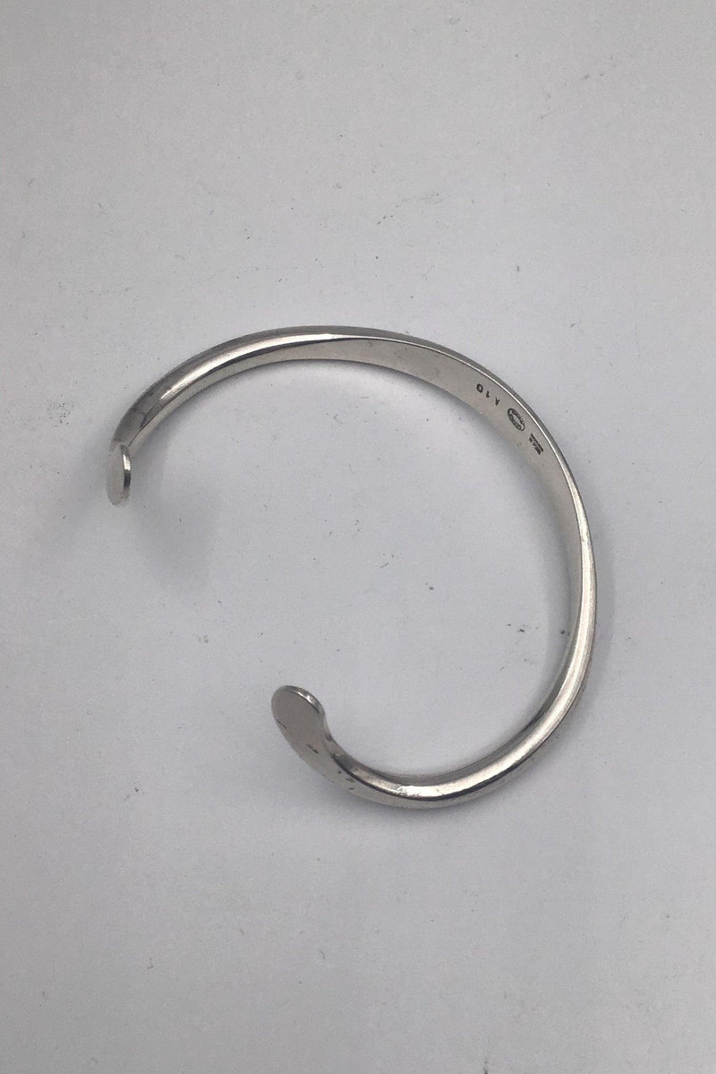 Georg Jensen Sterling Sølv Armring No. A10 - Danam Antik