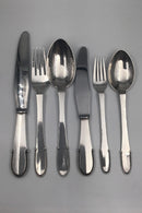 Georg Jensen Sølv/Sterling Sølv Vintage Kugle Bestik Sæt 12 Pers (72 dele) - Danam Antik