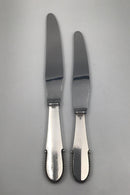 Georg Jensen Sølv/Sterling Sølv Vintage Kugle Bestik Sæt 12 Pers (72 dele) - Danam Antik