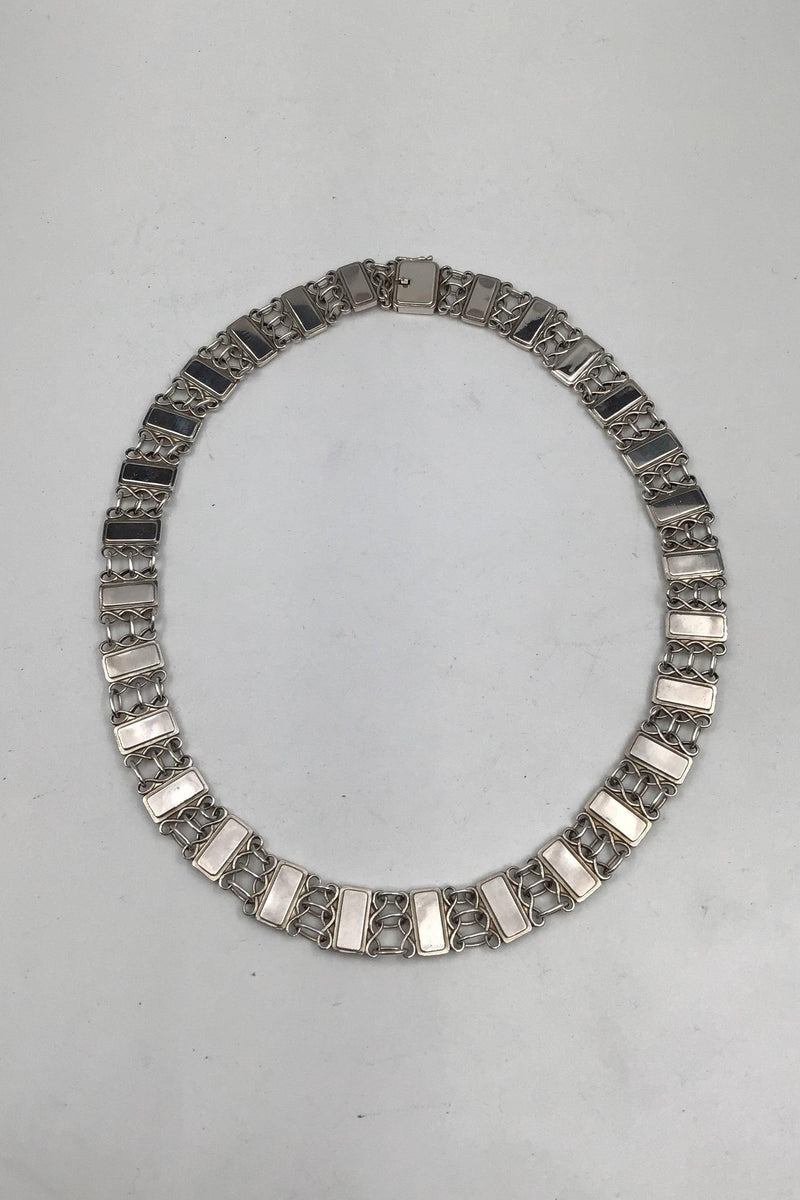 Georg Jensen Sterling Sølv Halskæde No. 63 - Danam Antik