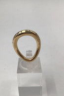 Georg Jensen 18K Guld Ring (0.14 ct Brillant) Offspring - Danam Antik