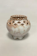 Royal Copenhagen Lyserød Krystalglasur Vase af Clements fra 1885-1890 - Danam Antik