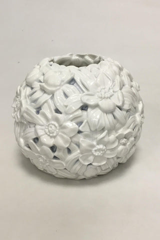 Bing & Grøndahl Effie Hegermann-Lindencrone Unika Vase fra 1913 med unika nummer 1382