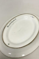 Royal Copenhagen Flora Danica Stort Terrin No 3560 med underfad no 3561 - Danam Antik