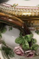 Royal Copenhagen Flora Danica Stort Terrin No 3560 med underfad no 3561 - Danam Antik